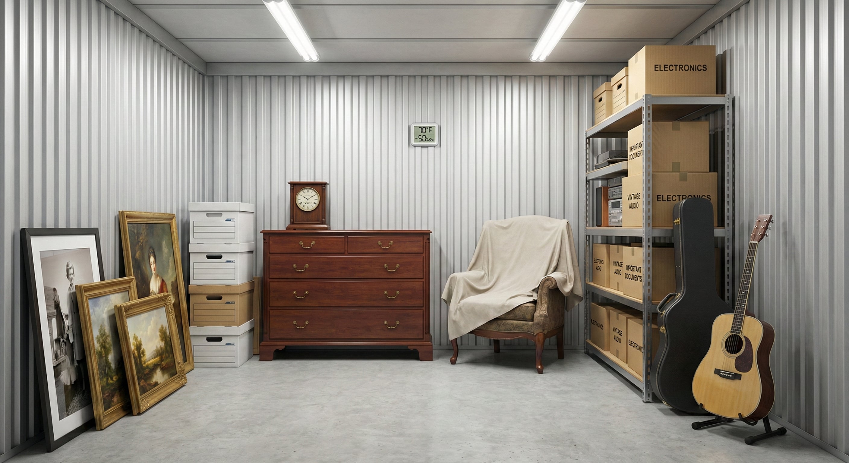 Items to store in climate controlled units