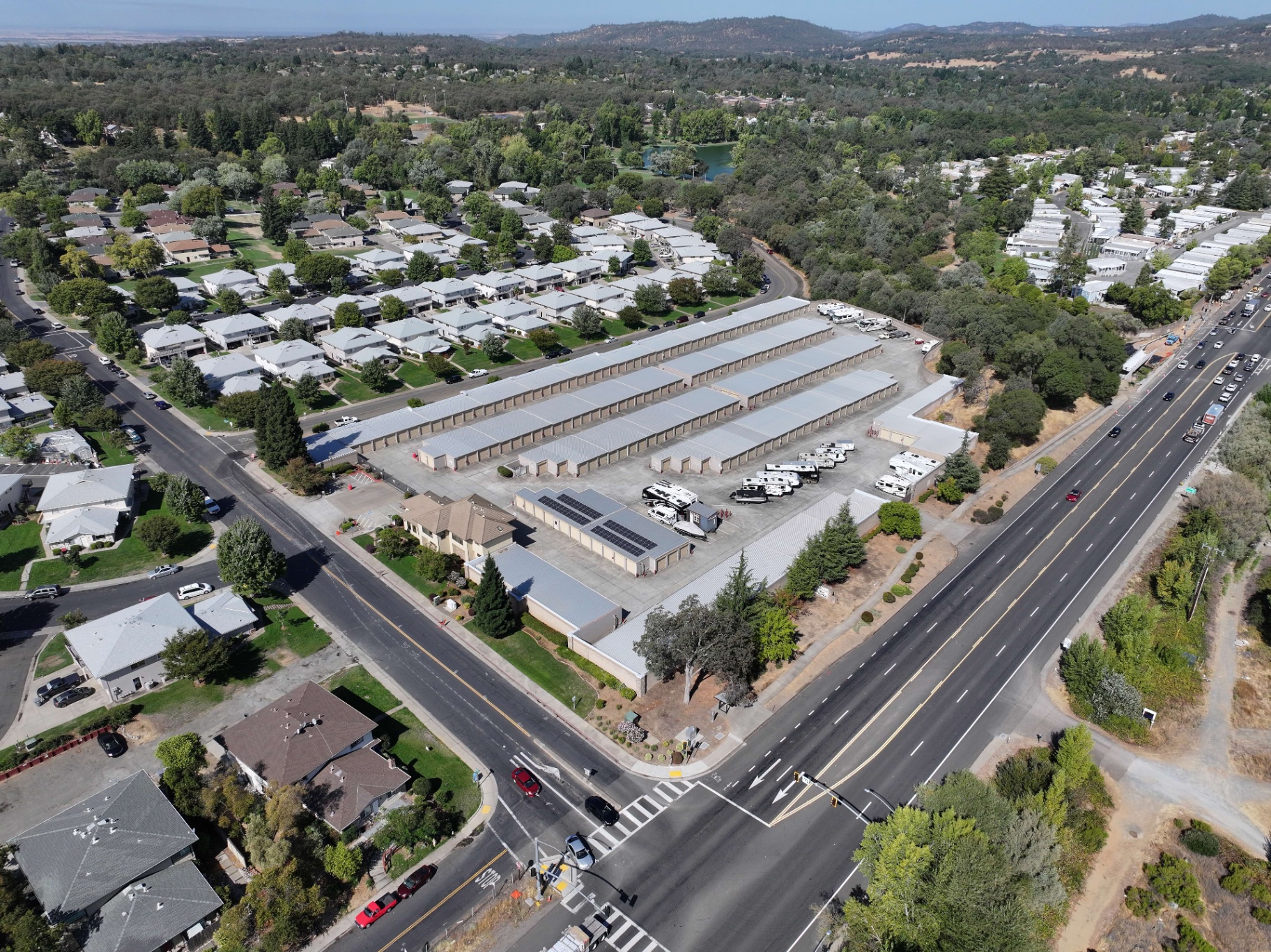 Rock Creek Self Storage facility