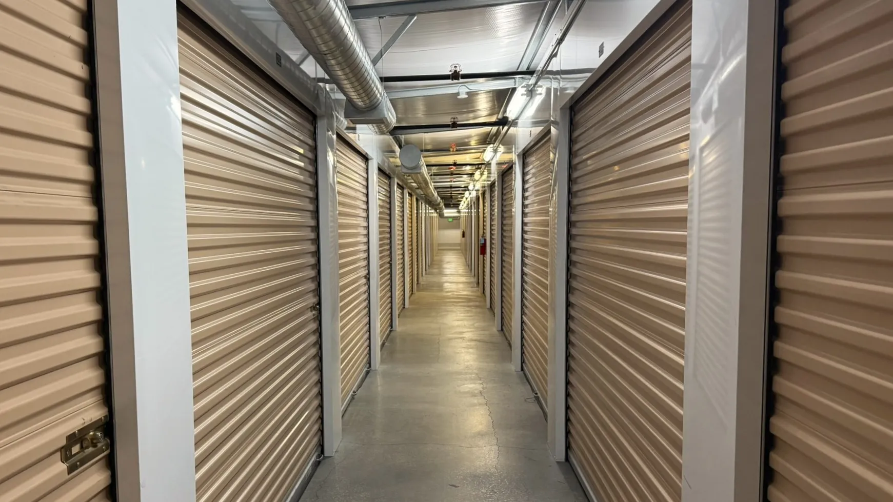Climate-controlled self storage units