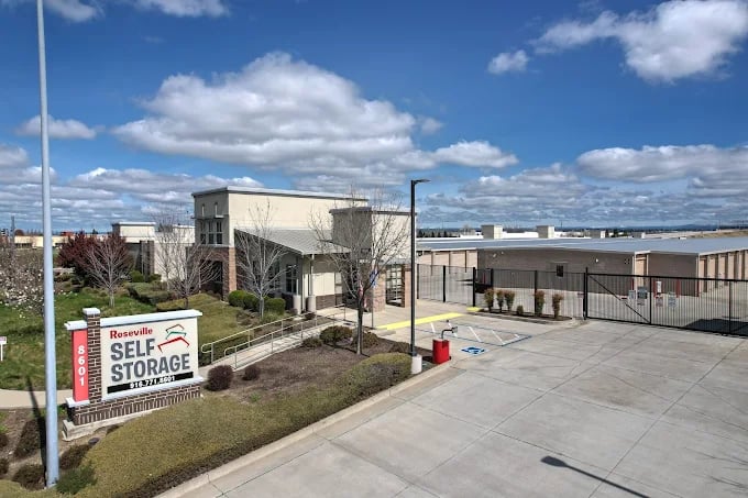 Roseville Self Storage facility